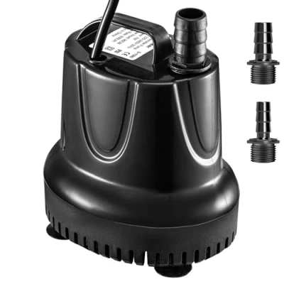 Image of Submersible Water Pump 7W 600L/H, Ultra Quiet Aquarium for Pond, Fountains, Fish Tank, Statuary and Hydroponics