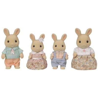 Image of Sylvanian Families 5706 Milk Rabbit Family Dollhouse Playsets