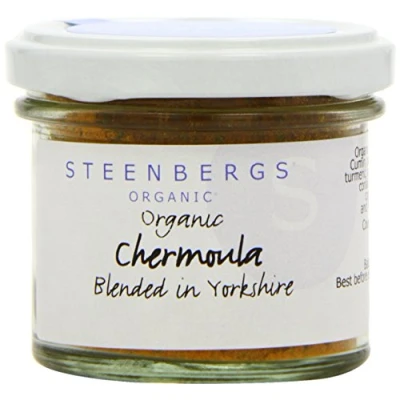 Image of Steenbergs Organic Chermoula Spice Blend Standard Jar 47g
