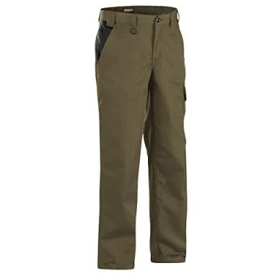 Image of Blakläder 140418002499C58 Size C58 &quot;Industry&quot; Trousers Kaki/Black