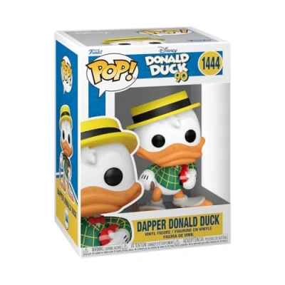 Image of Funko POP! Disney: Donald Duck 90th (Dapper) Collectable Vinyl Figure Gift Idea Official Merchandise Toys for Kids &amp; Adults TV Fans Model Collectors and Display