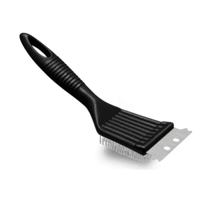 Image of Grill Brush, BBQ Cleaner, Wire Brush BBQ, Barbecue Bristles with Metal Scraper, Oven Cleaning, Cleaning for Surface