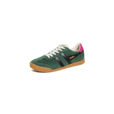 Image of Gola Elan Womens Fashion Trainers in Green Black 8 UK
