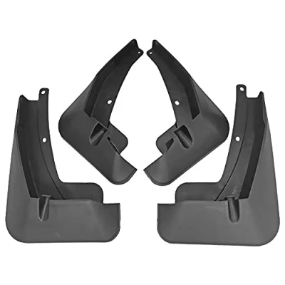 Image of 4 Pcs Car Mud Flaps for VW Tiguan 2017 2020, Mudguards Fender Front Rear Mudflap, Splash Guards Guard External Accessories