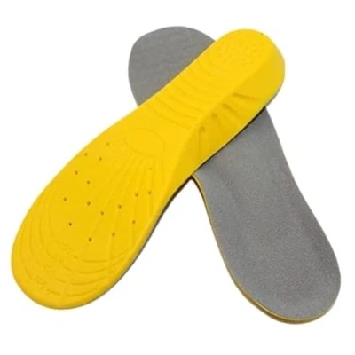 Image of CrazyGadget® Sole Memory Orthotic Arch Support Comfort Foot Massage Heel Cushion Foam Shoe Trainer Boots Insoles Pad Shock Absorption and Pain Relief (1 Pair) Unisex (8 12)