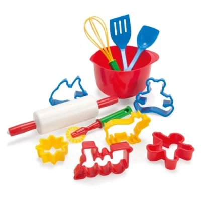 Image of Dantoy Baking Set, Role Play Toys for Kids with 12 Pieces, Made in Denmark Multi Colour