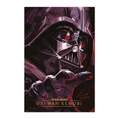 Image of Grupo Erik Star Wars Kenobi Vader Poster 36 x 24 inches / 91.5 61 cm Shipped Rolled Up Cool Posters Art and Prints Wall