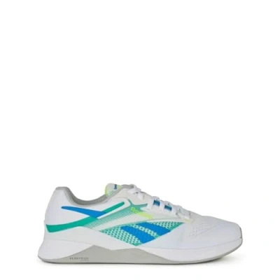 Image of Reebok NANO X4 Training shoe Footwear white/unleashed green/grey, Men&#039;s, Size: 11, green/grey Textile/synthetics