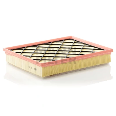Image of 13717798342 Air Filter MANN C 33 001 50mm 256mm 324mm Insert BMW: X5, X6