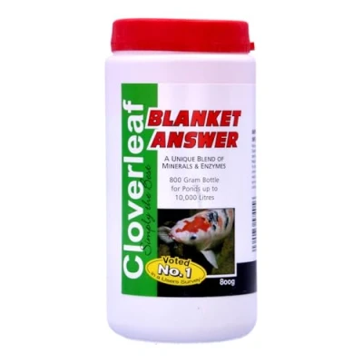 Image of 800g Cloverleaf Blanket Answer Koi Fish Pond Blanketweed Algae Treatment BA800GM