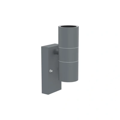Image of GU10 Up/Down Standard Twin Wall Light Grey Kosnic Swimley