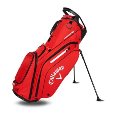 Image of Callaway Golf Fairway 14 Stand Bag 2025, Red/Black/White