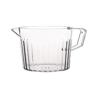 Image of Olympia J900 Kristallon Clear Polycarbonate Plastic Jug 0.9 Litre (30 ounce) Reusable and Virtually Unbreakable