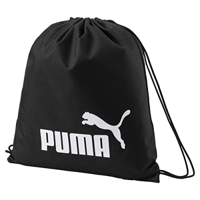 Image of Puma Unisex Phase Sack Gym Bag, Black, One Size