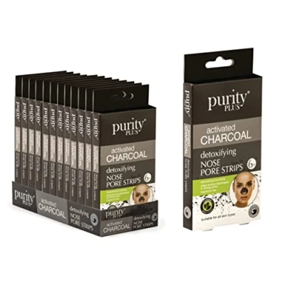 Image of Purity Plus Activated Charcoal Detoxifying Nose Pore Strips