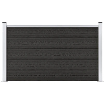 Image of vidaXL Garden Fence WPC 180x105 cm Grey