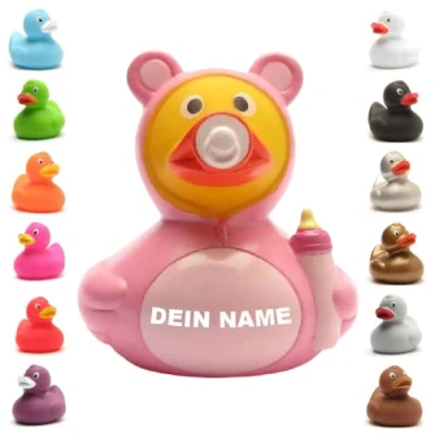 Image of Bath Duck Personalised (Baby Girl Duck)