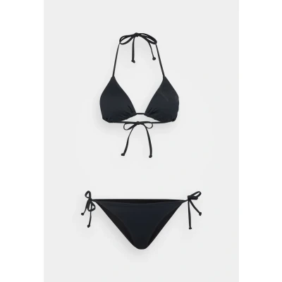 Image of Roxy Beach Classics TIKI TRI SET Bikini, Women&#039;s, Size: Medium, Anthracite