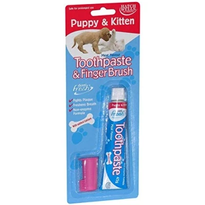 Image of 2 x Company Puppy and Kitten Toothpaste Starter Kit