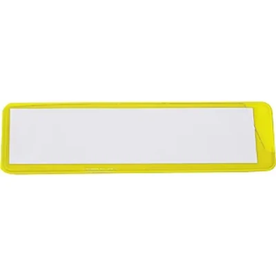 Image of Ticket Pouches Magnetic H.30 x W.100mm Pack of 100 Yellow