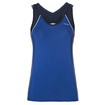 Image of Head Talia Womens Blue Tennis Tank Top Spandex Size Medium