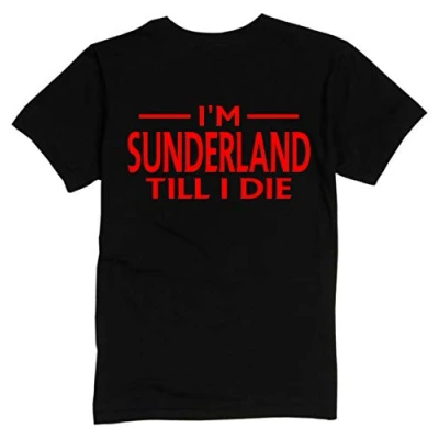 Image of Sunderland Till I DIE Premium Mens T Shirt Large Black