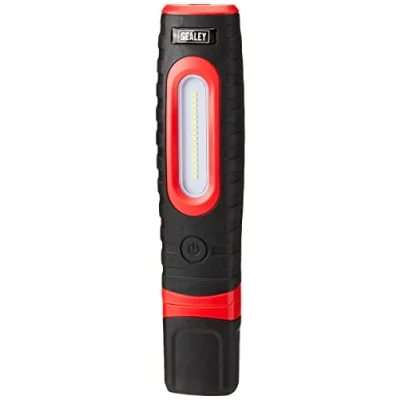 Image of Sealey Rechargeable 360 Inspection Light 16 SMD &amp; 3W LED Black 2 x Lithium ion