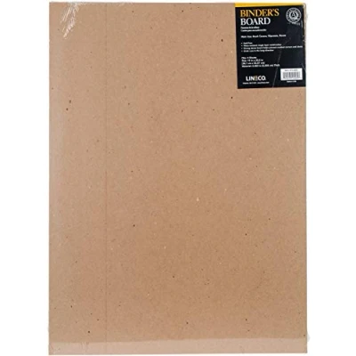 Image of Lineco Binder&#039;s Board 15 in. x 20 1/2 0.079 Pack of 4, White, 0.08&quot;