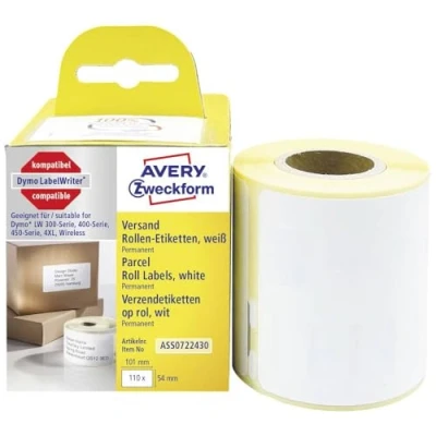 Image of Avery Zweckform White 110 Pieces 101 x 54 mm