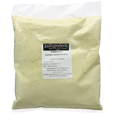 Image of JustIngredients Essentials Quassia Chip Powder 250 g (Pack of 2)