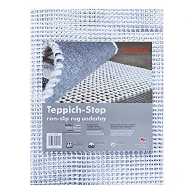Image of andiamo Teppich Stop Non Slip Mat for Carpet Underlay to Prevent the Rug from Slipping 190 x 290 cm, White
