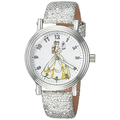 Image of DISNEY Unisex Adults Analog Quartz Watch with Faux Leather Strap WDS000238