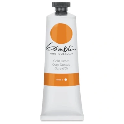 Image of Gamblin : Artist Oil Colour 37ml Gold Ochre