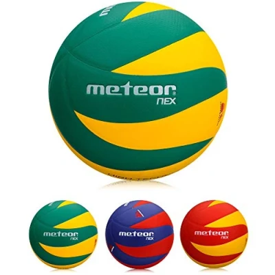 Image of meteor® Volleyballs Size for Children, Teenagers and Women, Ideal Children&#039;s Hands, Training, Soft Volleyball with Non Slip Surface