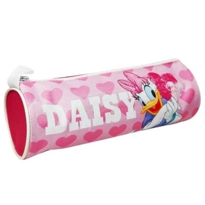 Image of Disney Tombolino Daisy Duck pencil case for School Size 23 x 8.5 cm, transparent, Zip