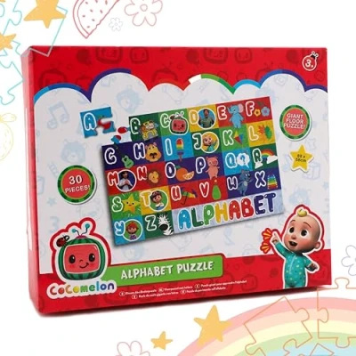 Image of Toyland® 30 Piece Cocomelon Alphabet Jigsaw Puzzle 88 x 58cm Early Learning &amp; Development Toys Ages 3+