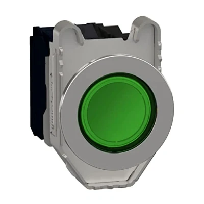 Image of FLS CAP IL PB GR LED 120V 1NO1NC