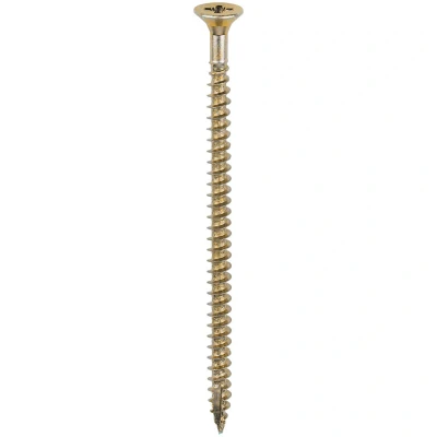 Image of 3x TIMCO Classic Multi Purpose Screws Pz Double Countersunk Yellow 45080CLAF Pack of 200