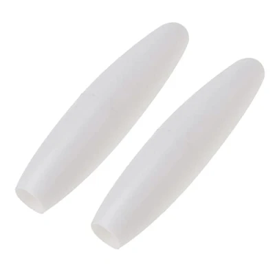 Image of Musiclily Pro Plastic Tremolo Arm Tips Whammy Bar Caps for 5mm Strat Style Electric Guitar, White (2 Pieces)