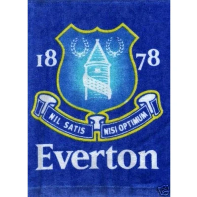 Image of OFFICIAL EVERTON FC CRESTED FACE CLOTH FLANNEL