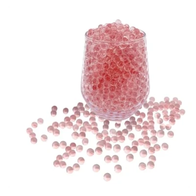 Image of KONFEN Water Beads 20000Pcs Gel Soil, Red Balls Jelly Crystal Ball Absorbing for Vases, 100g 7 8mm Vase Fillers Home Decorations (Red)
