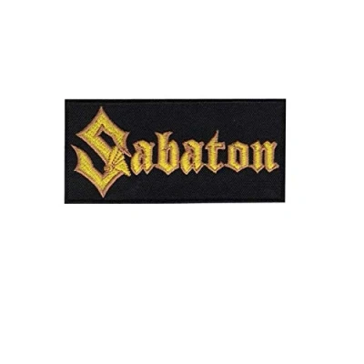 Image of Sabaton Power Metal Band Patch Badge Embroidered Iron on Applique Souvenir Accessory