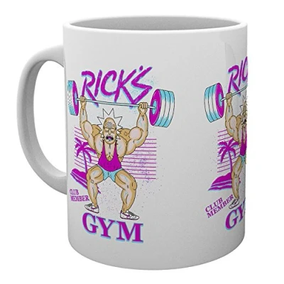 Image of GB Eye LTD, Rick and Morty, Ricks Gym, Mug