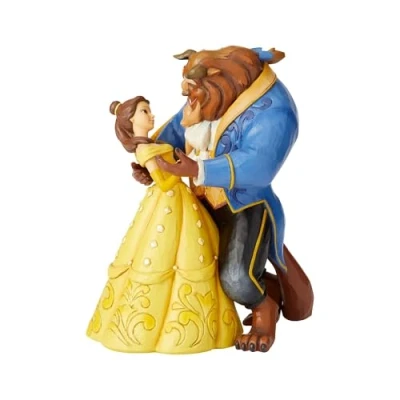 Image of Disney Traditions by Jim Shore Moonlight Waltz Beauty and the Beast Figurine