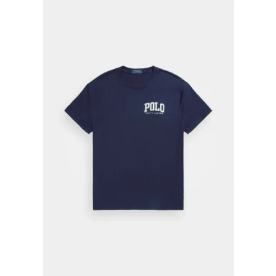 Image of Polo Ralph Lauren Varsity Custom Fit Cotton Jersey T Shirt XXL