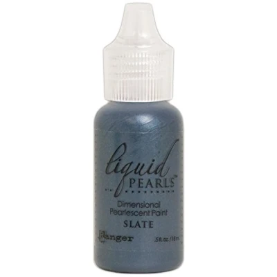 Image of Ranger Liquid Pearls Slate, Synthetic Material, Blue, 0.5 oz