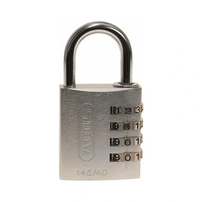 Image of Abus 145/40 Silver C Aluminium Combination Padlock