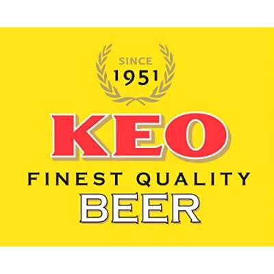 Image of Lewistons Of London Keo Beer Lager Pilsner Cyprus Cypriot inspired Vintage Retro Man Cave Bar Pub Shed Novelty Gift Tin Wall Décor Metal Sign