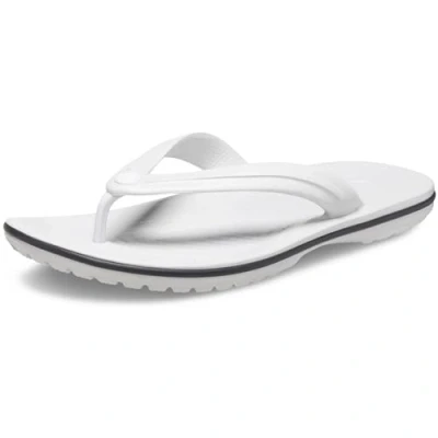 Image of Crocs Unisex Crocband Flip Flops, Atmosphere, 12 UK Men/ 13 Women