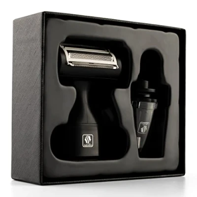 Image of Foil Shaver and Nose Trimmer Attachment Bundle for Pitbull, Butterfly Kiss Palm Series
